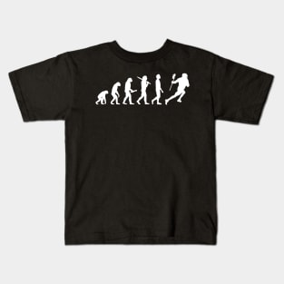 Funny Lacrosse Evolution Gift For Lacrosse Players Kids T-Shirt